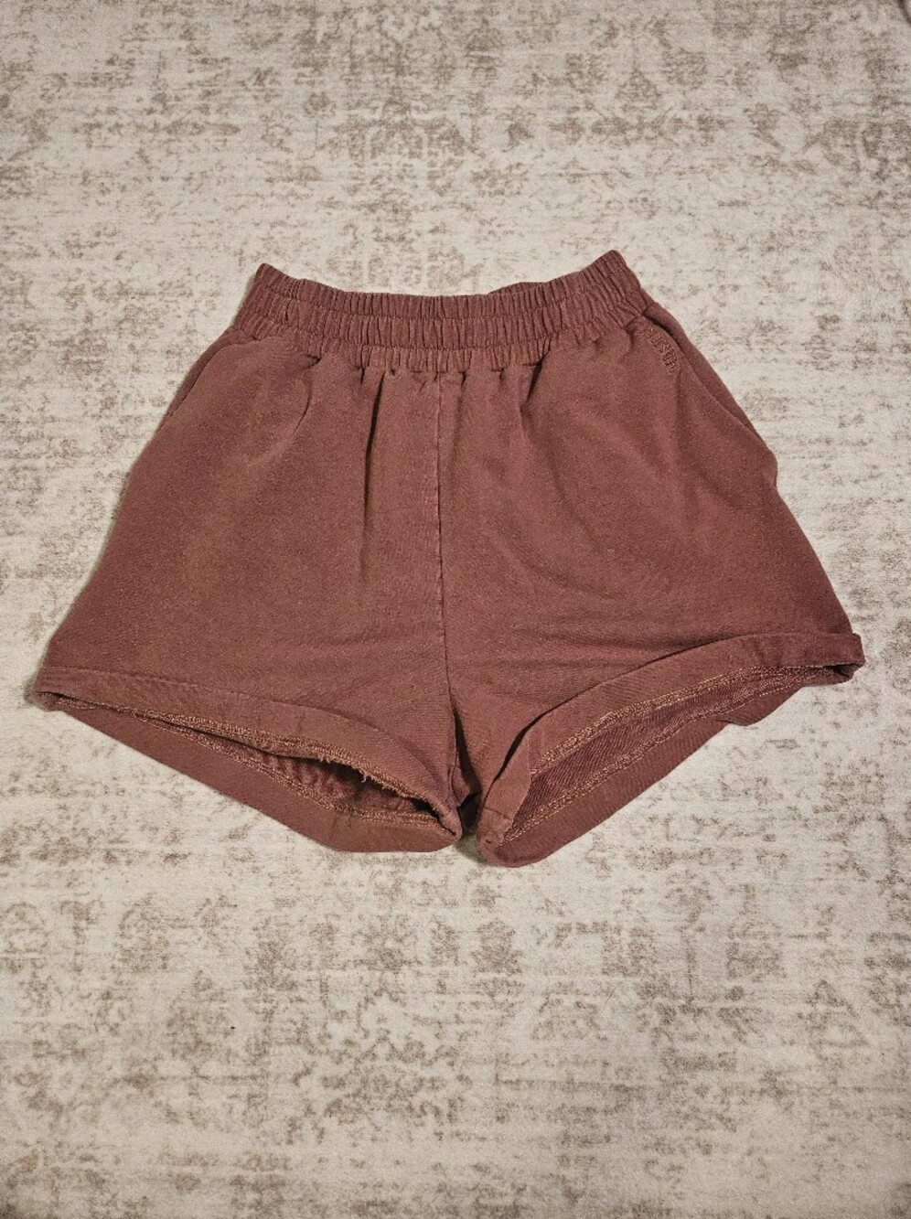Meshki Ladies Elastic High Waist Lounge Shorts